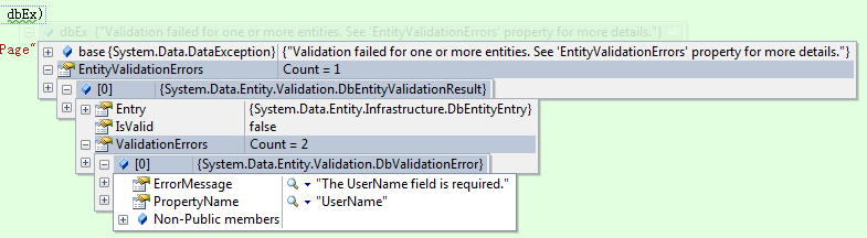 EF中提示一个或者多个验证出现错误，查看 EntityValidationErrors 详细信息的解决方法第5张