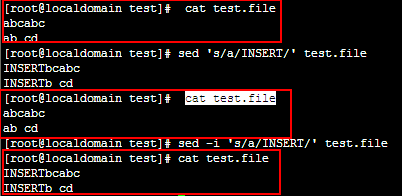 linux shell 用sed命令在文本的行尾或行首添加字符