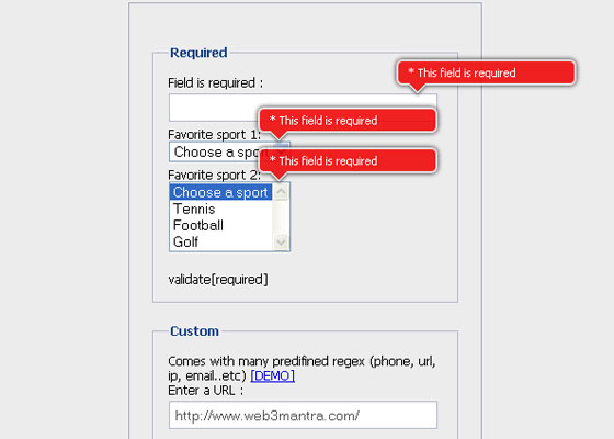 jQuery Form Plugins