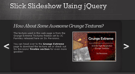 60款很酷的 jQuery 幻灯片演示和下载【转】第40张