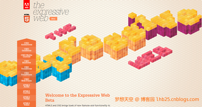 展示最具创意的HTML5和CSS3特性