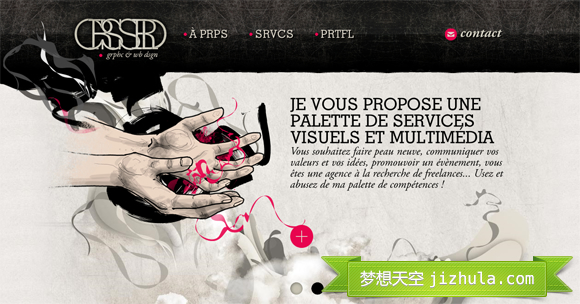 30 Awesome Black Color Website Designs