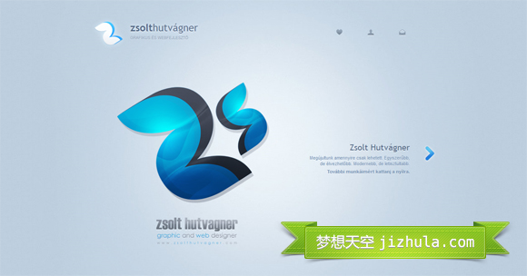 35 Stunning Blue Color Website Designs