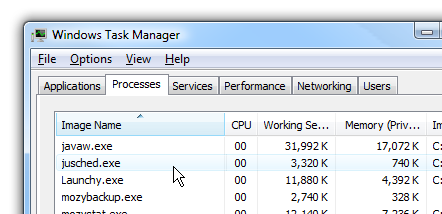 那是什么进程 -- jusched.exe是什么? 它为何