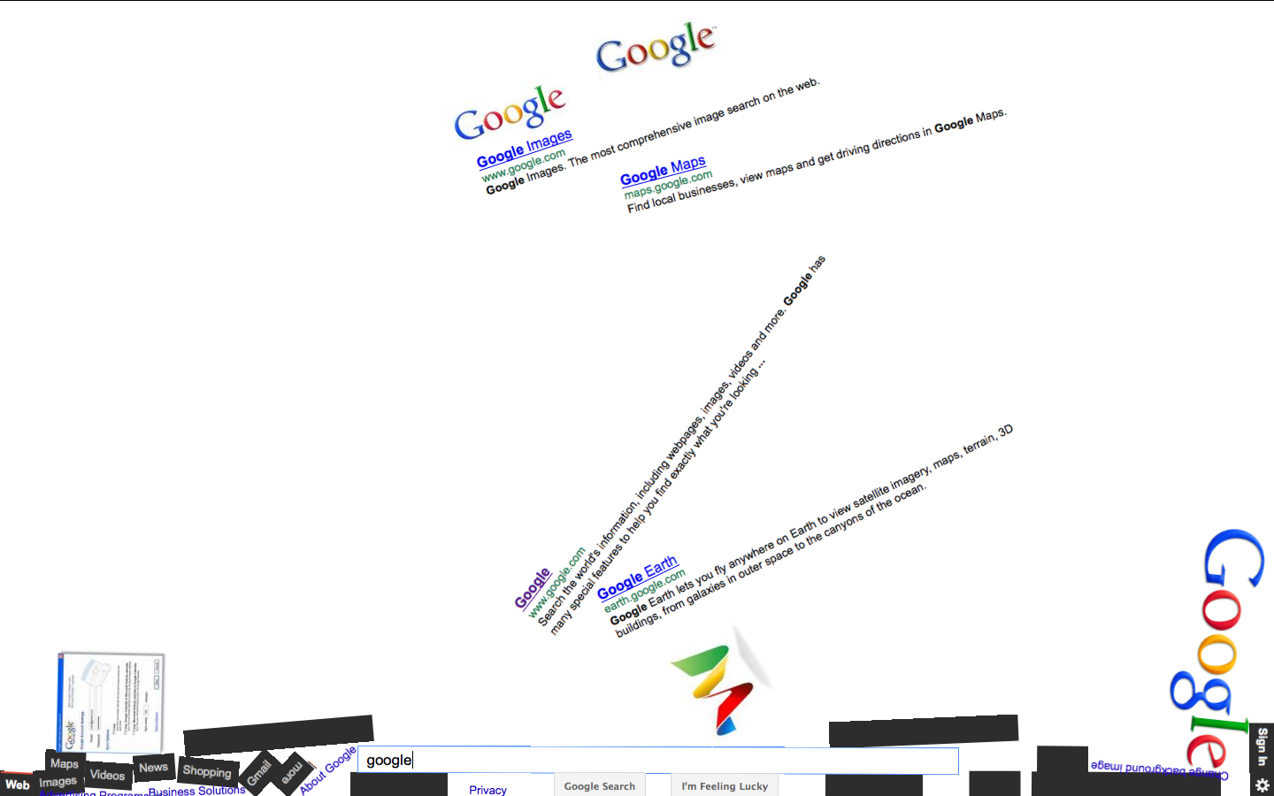 Google Gravity