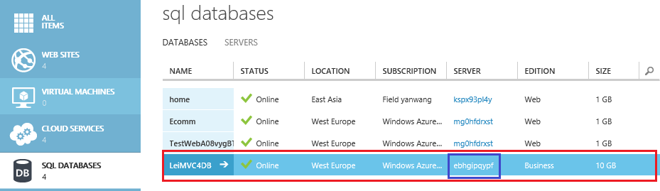 [New Portal]Windows Azure Web Site (3) 创建Web Site和云端数据库[通俗易懂]