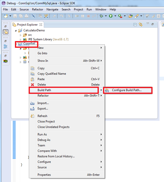 Eclipse 连接MySql数据库总结_mysql