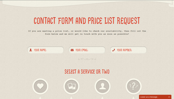 30 Trendy Contact Form Designs for your Inspiration