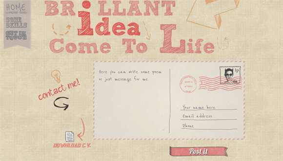 30 Trendy Contact Form Designs for your Inspiration