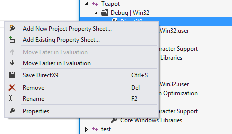 Visual Studio 2012中使用自定义project properties第3张