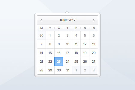 instantShift - Beautiful Free Calendar PSD Designs