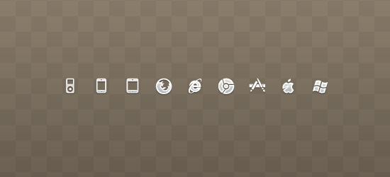 Free Glyph Icon Set