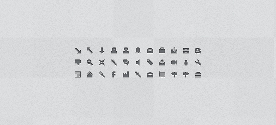 Free Glyph Icon Set 16