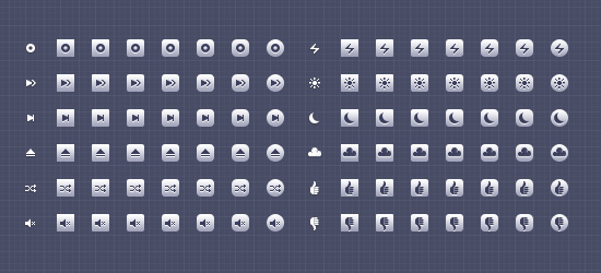 Free Glyph Icon Set 05