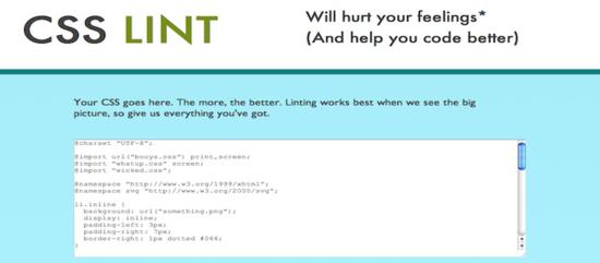 CSS lint