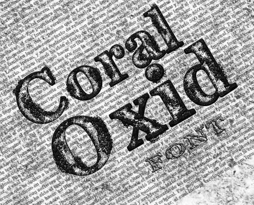 Coral Oxid Font