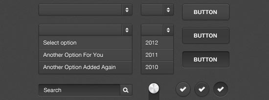 Dark Form UI Kit