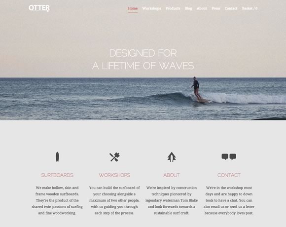 21 Clean Web Design Layouts