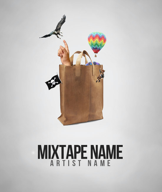 FREE Brown Bag Mixtape Cover - PSD 