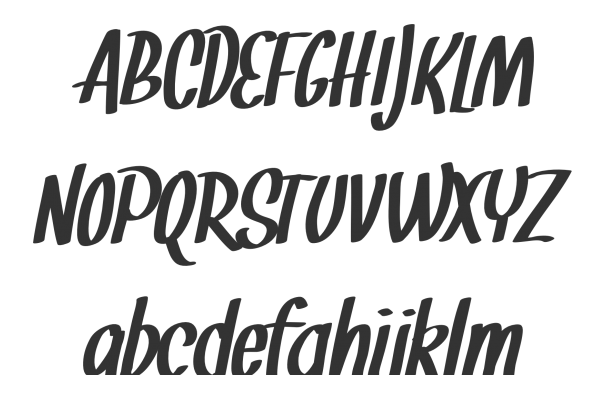 calligraphic fonts