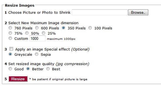 Shrink Pictures