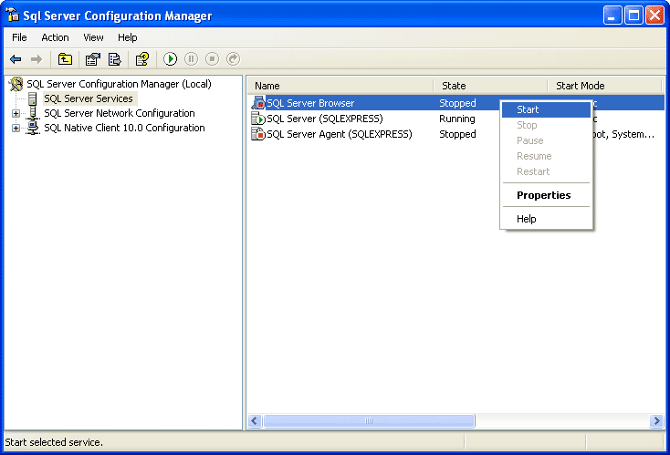 [转]如何实现远程连接SQL Server 2008 Express - cici喜之郎 - C边小屋