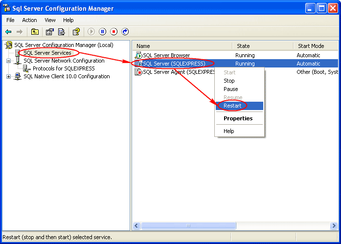 [转]如何实现远程连接SQL Server 2008 Express - cici喜之郎 - C边小屋